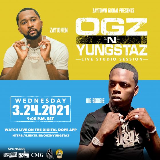 CMG Rapper Big Boogie Comes to OGz n Yungstaz with Zaytoven